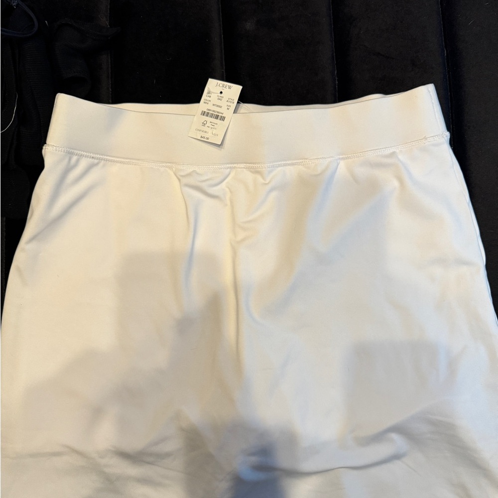 Women's JCrew White Golf Skort